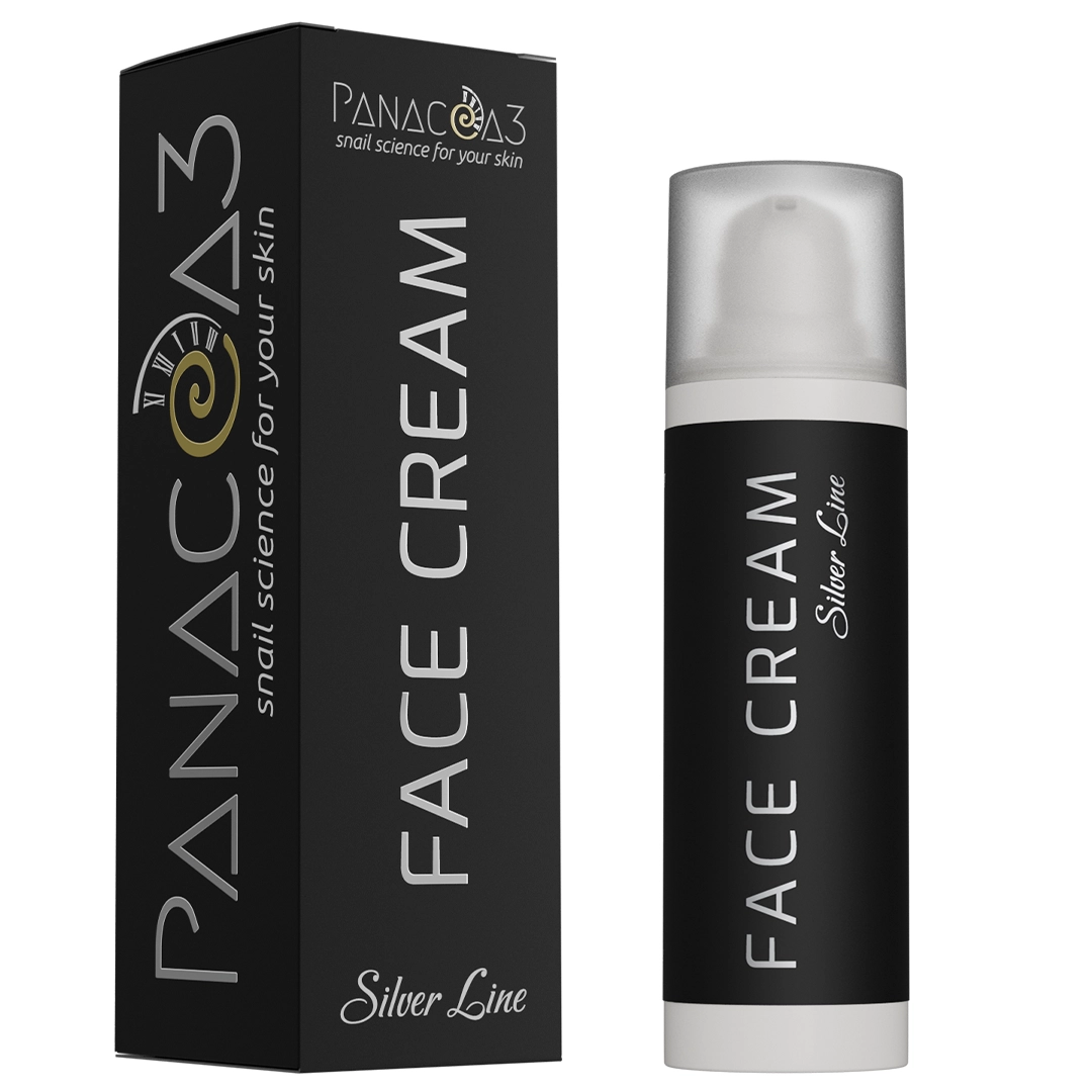 Snail cream for face | PANACEA3 Silver Line from snail mucin