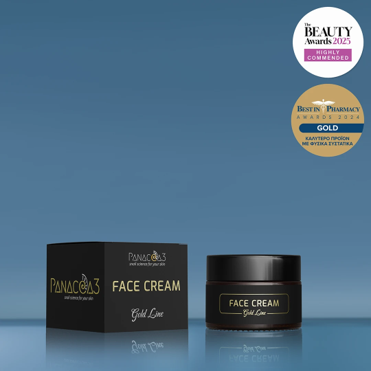 Snail cream for face | PANACEA3 Gold Line from snail mucin