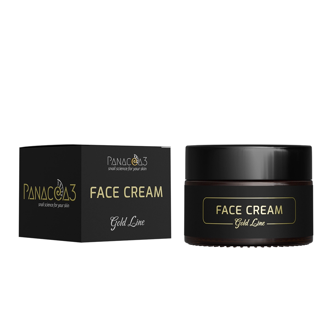 Snail cream for face | PANACEA3 Gold Line from snail mucin
