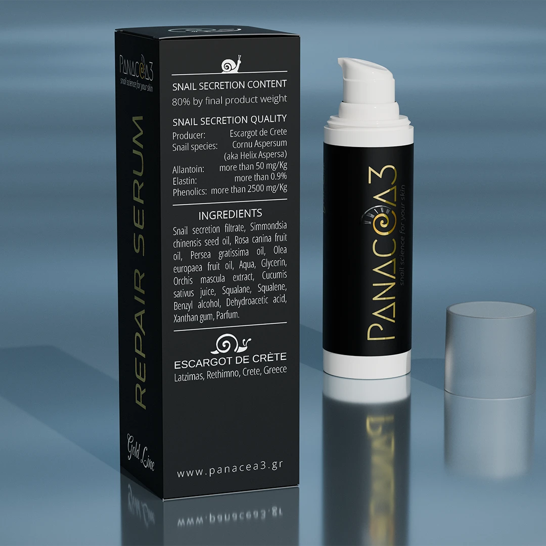Snail serum | PANACEA3 Gold Line from snail mucin