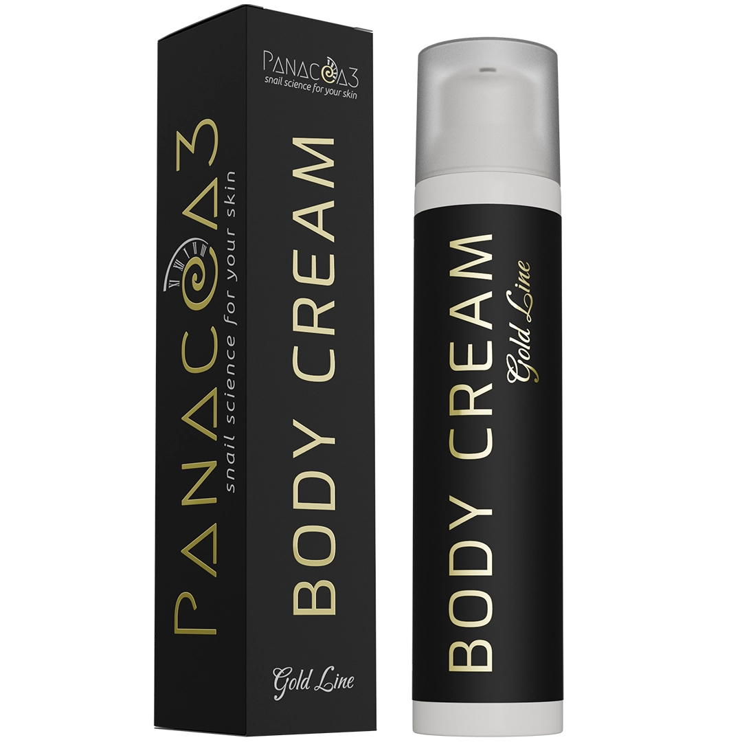 Snail cream for body | PANACEA3 Gold Line from snail mucin