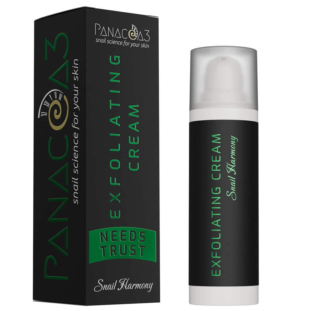 Snail cream for exfoliation | PANACEA3 Snail Harmony from snail mucin