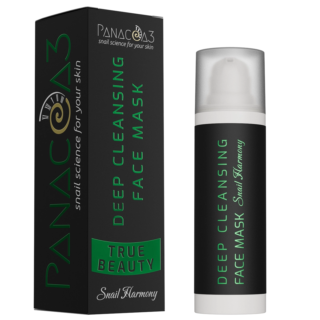 Snail cream face mask for cleansing | PANACEA3 Snail Harmony from snail mucin