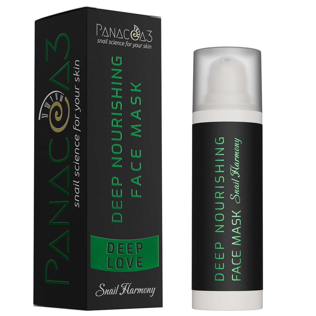 Snail cream face mask for nourishing | PANACEA3 Snail Harmony from snail mucin