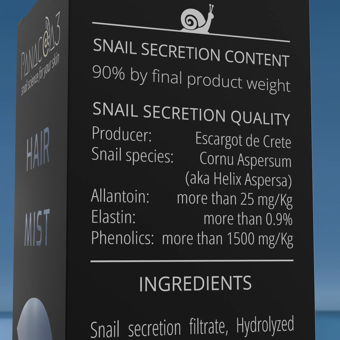 Snail mist for hair | PANACEA3 Mysterious from snail mucin