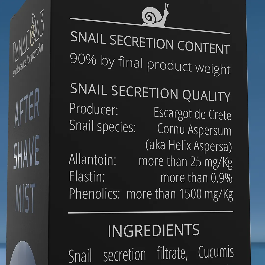 Snail after shave mist | PANACEA3 Mysterious from snail mucin