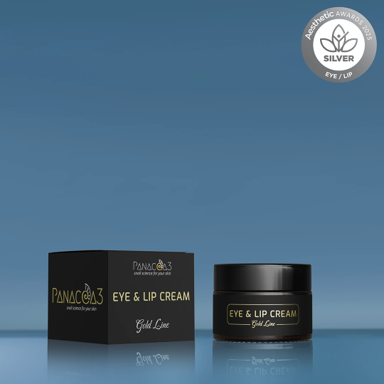 Snail cream for eyes and lips | PANACEA3 Gold Line from snail mucin