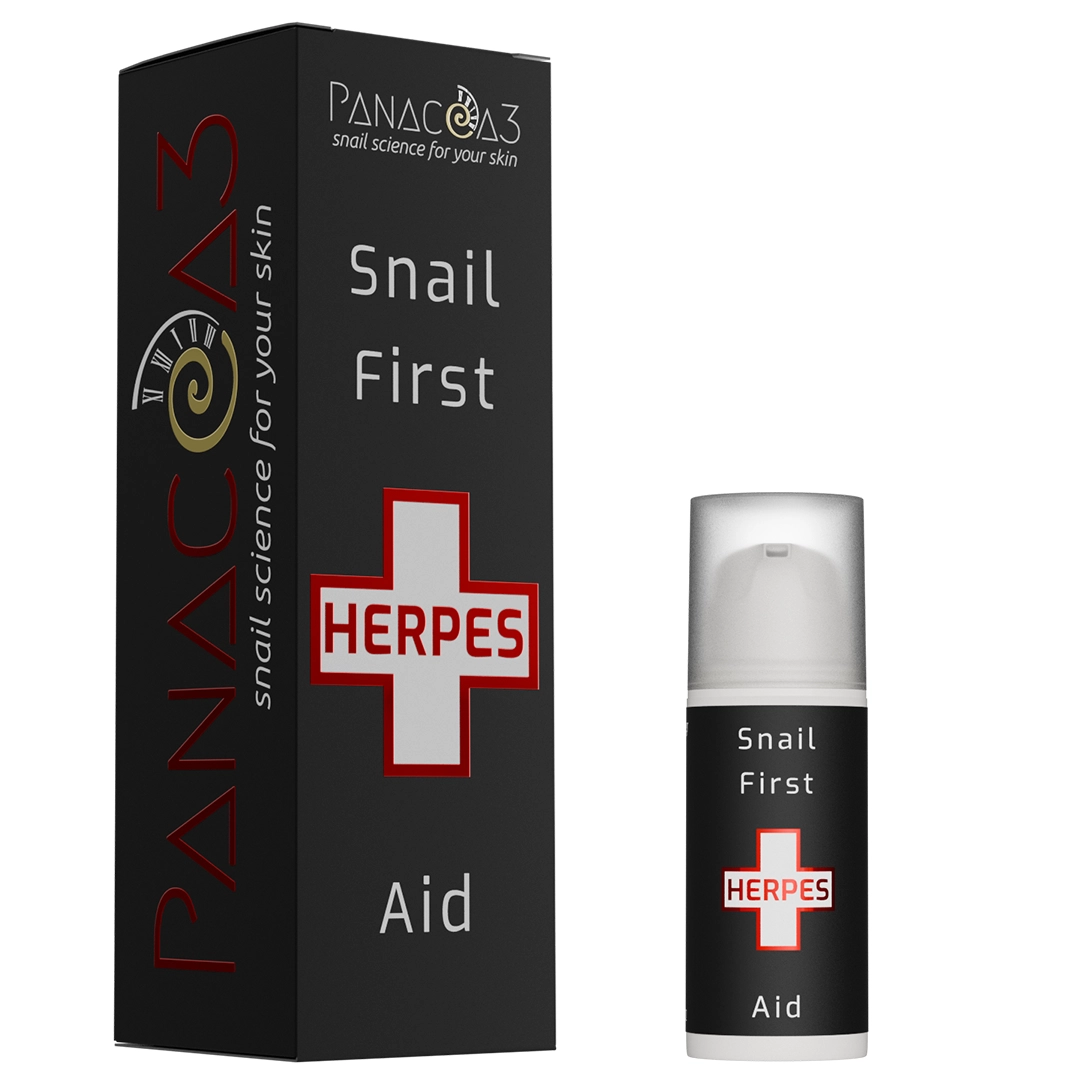 Snail cream for herpes | PANACEA3 Snail First Aid from snail mucin