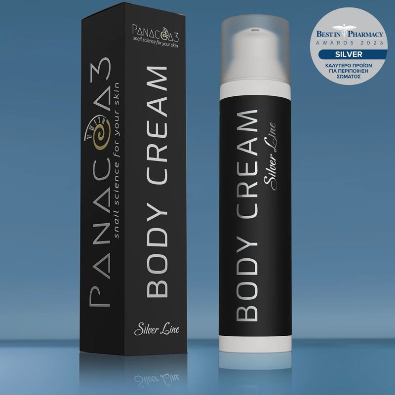 Snail cream for body 24h PANACEA3 Silver Line