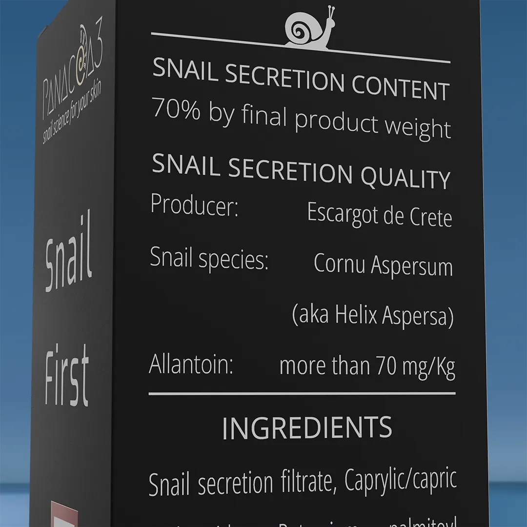 Snail cream for herpes | PANACEA3 Snail First Aid from snail mucin
