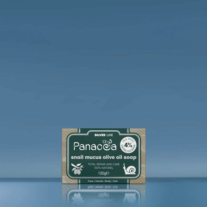 Snail soap olive oil PANACEA3 Silver Line