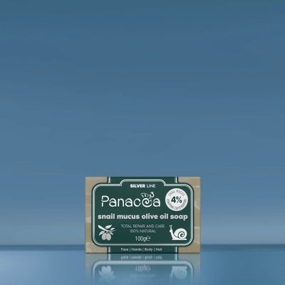 Olive Oil Soap with snail secretion PANACEA3 Silver Line