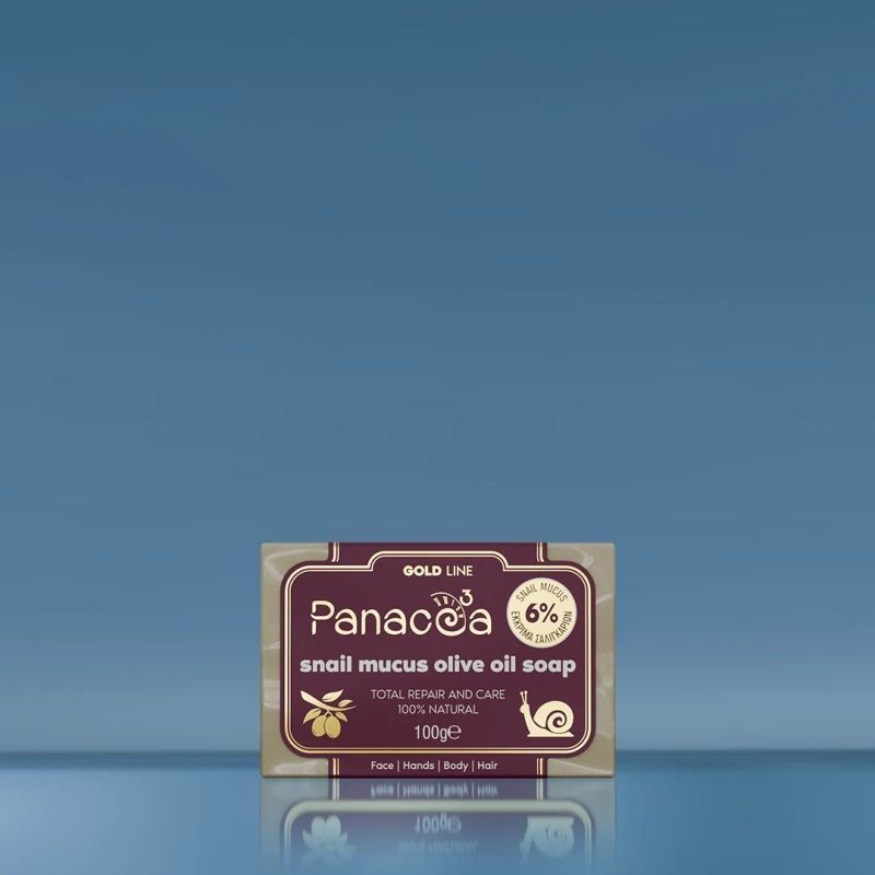 Snail soap olive oil PANACEA3 Gold Line