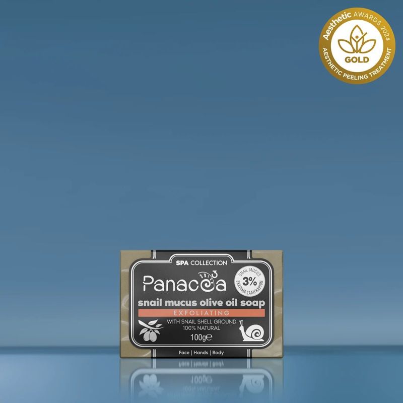 Snail soap exfoliating olive oil PANACEA3 Snail Harmony