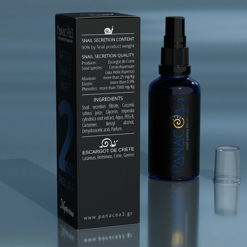 Snail mist for face and shave PANACEA3 Mysterious