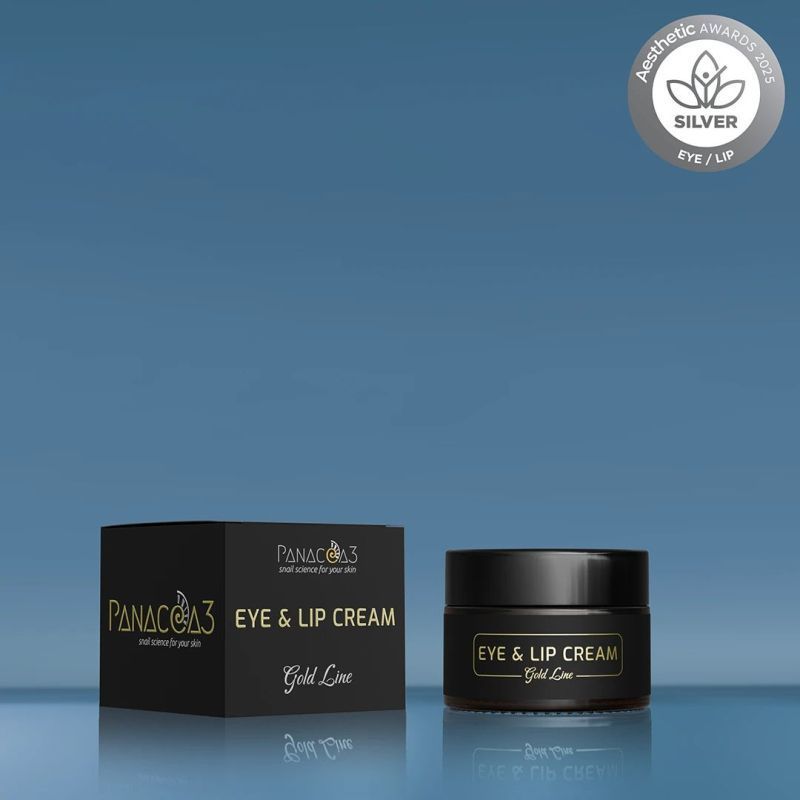 Snail cream for eyes & lips 24h PANACEA3 Gold Line