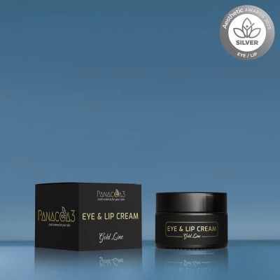 Eye & Lip Cream from snail secretion PANACEA3 Gold Line 24h