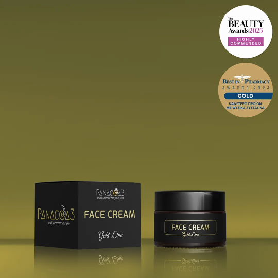 Snail cream for face | PANACEA3 Gold Line from snail mucin