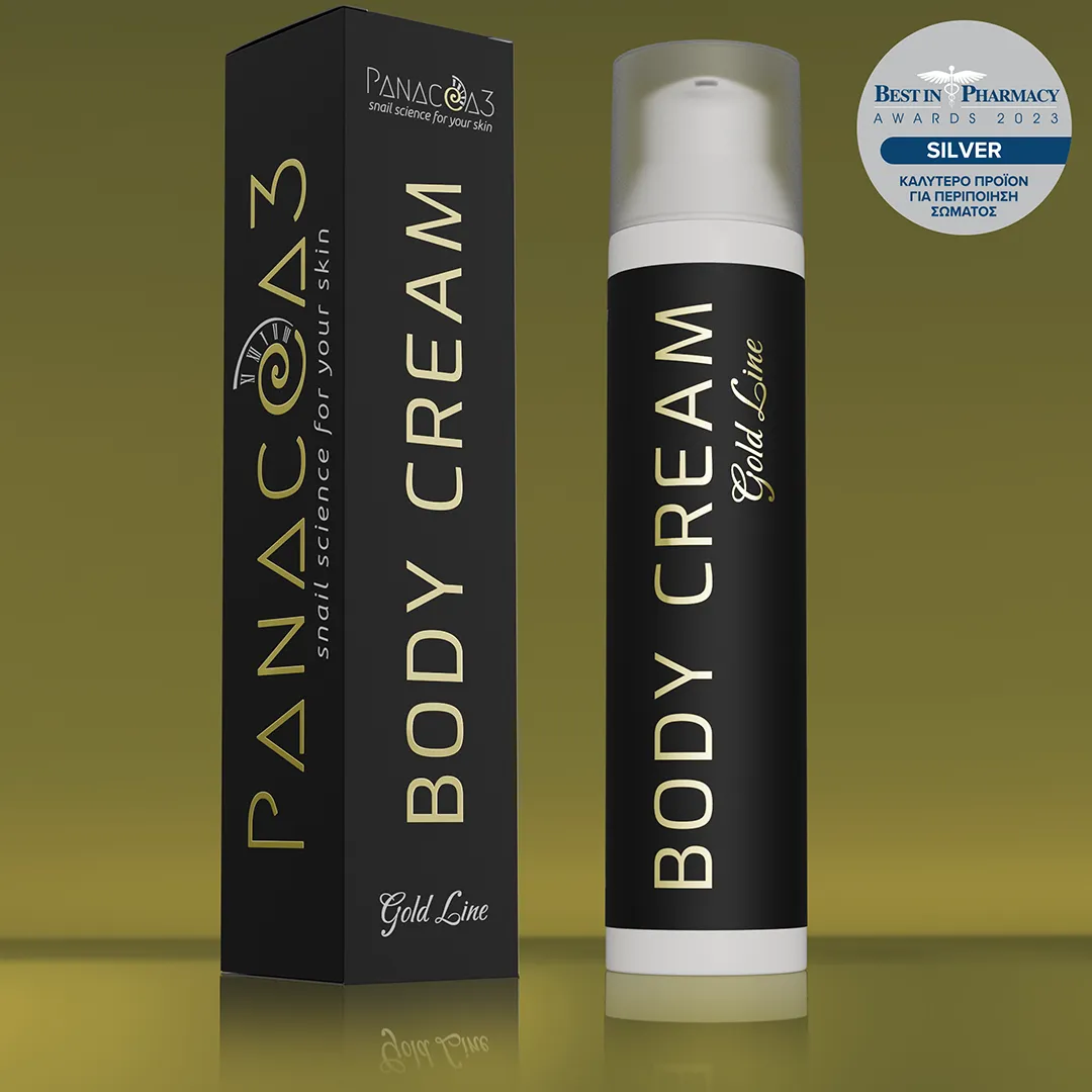 Snail cream for body | PANACEA3 Gold Line from snail mucin