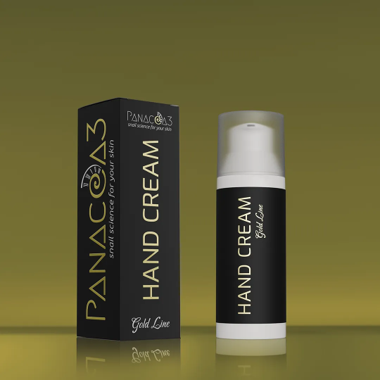 Snail cream for hands | PANACEA3 Gold Line from snail mucin